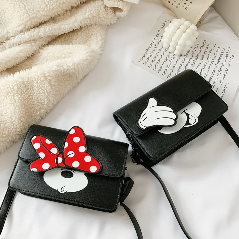 

2020 New Mickey Minnie Bag Women Shoulder Crossbody Bag Pu Leather Female Storage Bag Waterproof Women Handbag Tote Bolso Mujer
