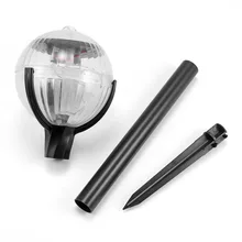 Ландшафтное украшение солнечной энергии светодиодный Путь стены Пейзаж Освещение для лужайки на солнечной батарее сферические садовые светильники различные лужайки путь