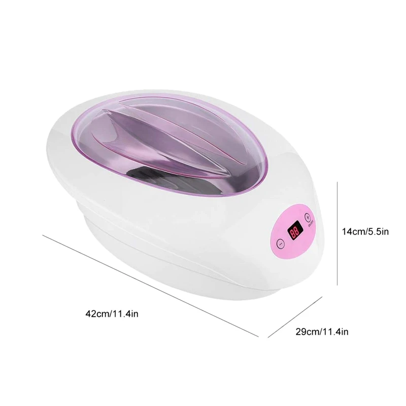 Набор для подогрева воска, электрический эпилятор для удаления волос, подогреватель воска для депиляции, нагреватель воска для всего тела, ног, лица, бровей(штепсельная вилка США