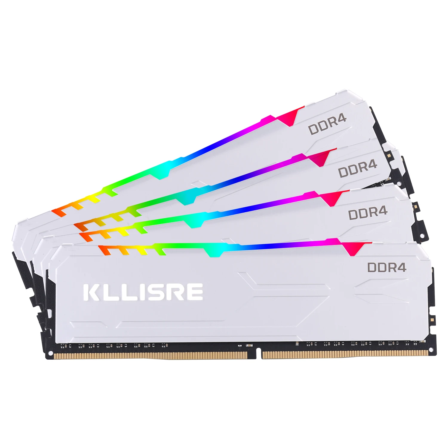 Kllisre DDR4 RGB 8GB RAM 2400 MHz 2666 MHz DIMM Untuk Desktop Memori ...