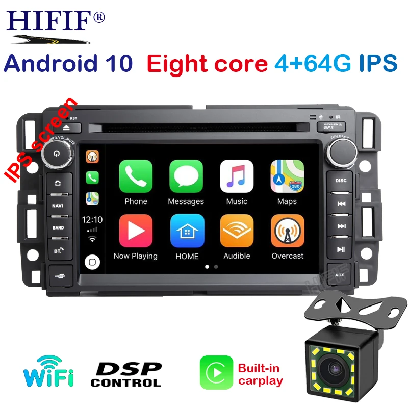 PX5 DSP Android 10 Car DVD Player For GMC Sierra Savana Sonoma Acadia