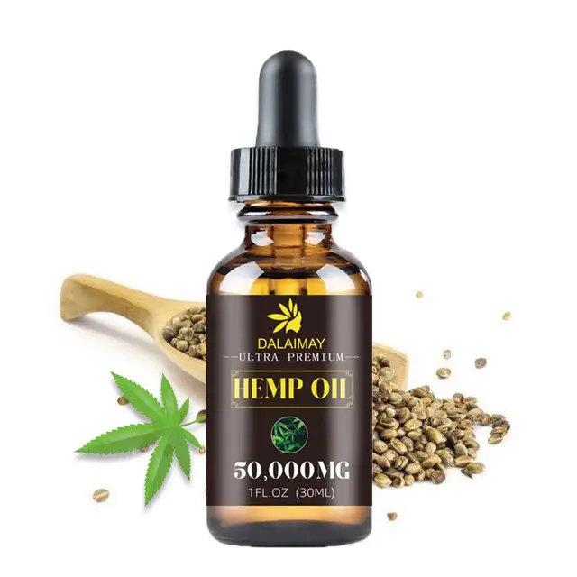 Organic Hemp Seed Oil for Anxiety Stress Relief Improve sleep Soothing Fatigue Facial Body Care Essential