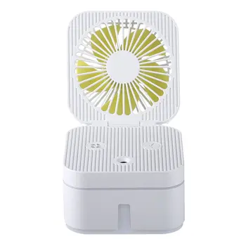 

Compact Water Mist Fan USB Water Spray Cooling Fan Small Portable Air Conditioner Humidification Cooling Fan Handheld Fan