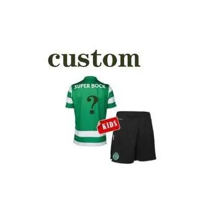 camiseta deportiva para nivienos camiseta camiseta de foutbol para nivienos de Lisboa camiseta casual charly de la mejor cali - Цвет: custom