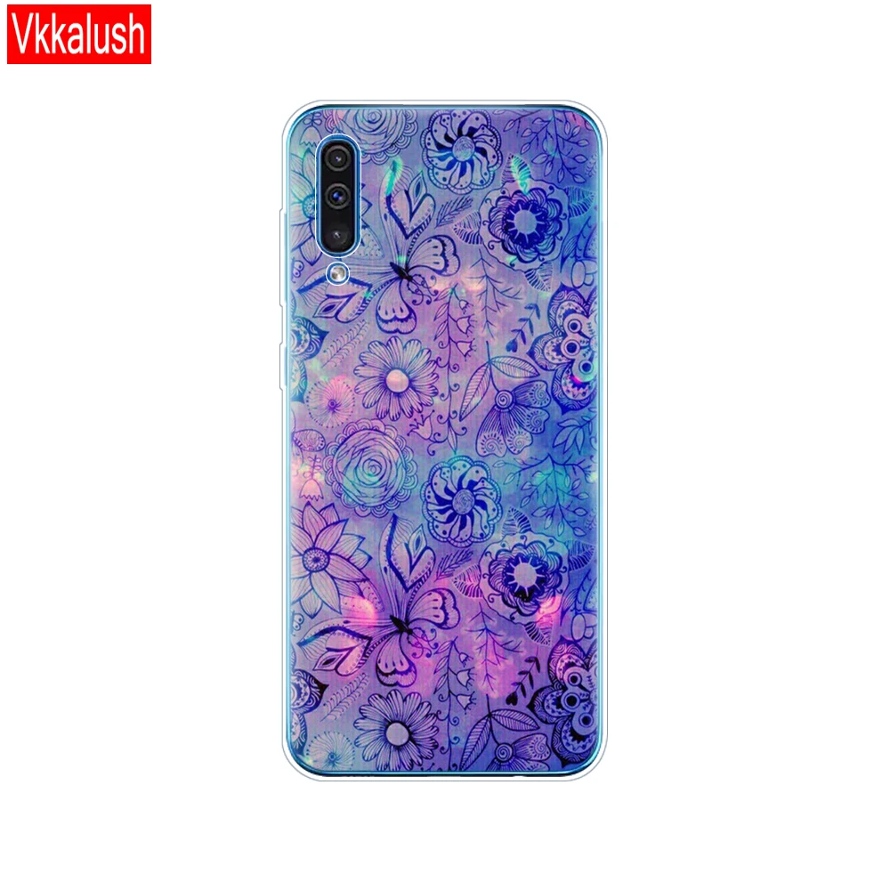 80009 Для samsung Galaxy A30S силиконовый прозрачный Футляр задняя крышка чехол для телефона samsung A30 A307 A307F SM-A307F мягкий чехол 6,4 роскошный - Цвет: 80009