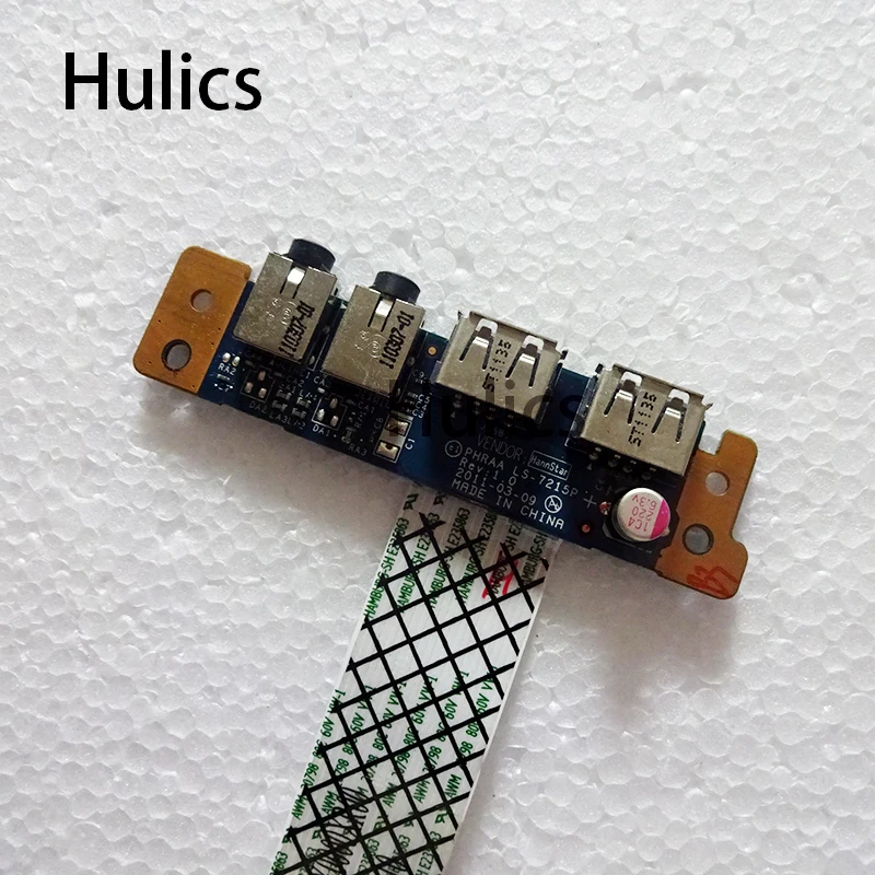 Hulics Original LS-7215P For Toshiba Satellite P770 P775 P775D Laptop Audio USB Board w/Cable | Компьютеры и офис