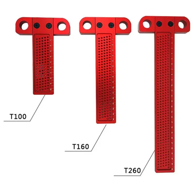 T-образная скрещенная линейка, измерительный инструмент для маркирования древесины