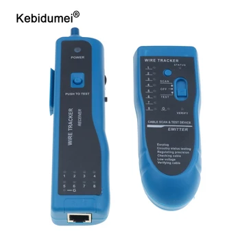 

kebidumei RJ45 RJ11 Network Ethernet Cable Tester Crimper Crimping Tool Punch Down Cat5 Cat6 Wire Line Detector