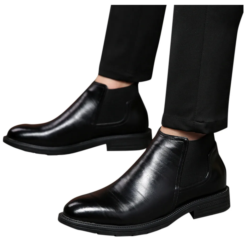 Новые современные мужские туфли для бальных танцев, Танго, латинских танцев, мужские повседневные туфли с пряжкой в британском стиле, большие размеры, средний каблук# g4
