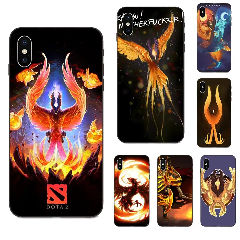 Игра Феникс Dota 2 для Xiaomi Redmi Note 3 S 4 4A 4X5 5A 6 6A 7 7A K20 Plus Pro S2 Y2 Y3 мягкий чехол из