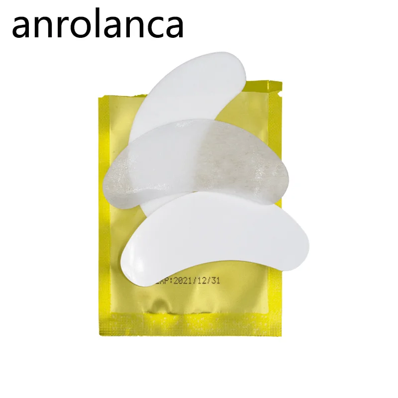 50 Pairs Paper Patches Eyelash Under Eye Pads Disposable Lashes Eyelash Extension Paper Patches Grafting Eyelashes 5