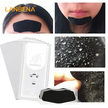 

LANBENA Blackhead Remover Chin Nose Mask Painless Black Mask Charcoal Peel Off Mask Face Acne Treatment Oil Control Skin Care
