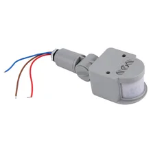 Уникальный переменного тока для внешнего использования 220V Автоматический Инфракрасный датчик движения PIR Сенсор переключатель для светодиодный светильник