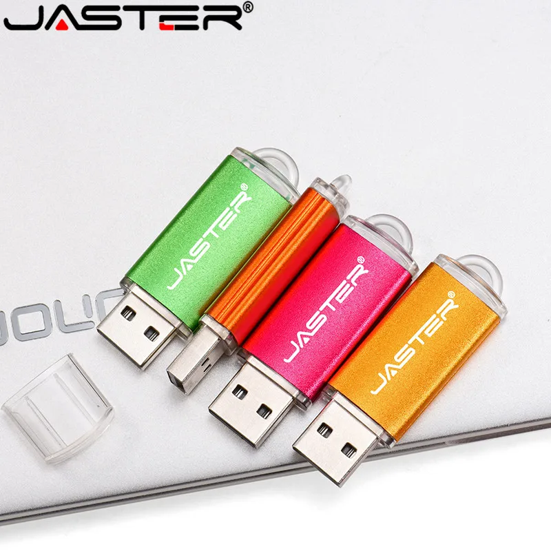 Металлический USB флеш-накопитель JASTER, мини USB флеш-накопитель, 8 ГБ, 16 ГБ, 32 ГБ, 64 ГБ, реальная емкость, флеш-накопитель, флеш-карта памяти
