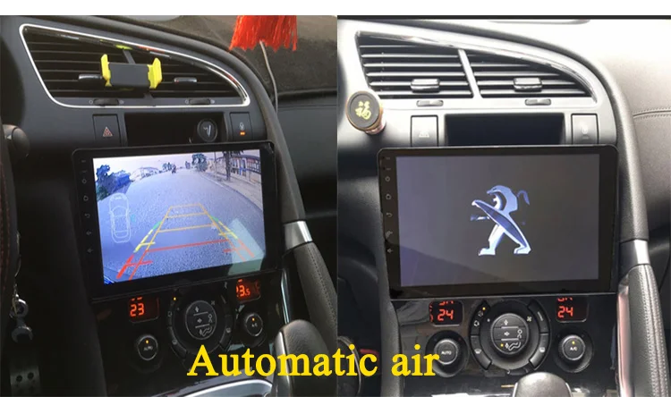 Cheap autoradio 2 din android for Peugeot 3008 with 4 core 2g ram navi map touch screen steering wheel control android auto radio car 7