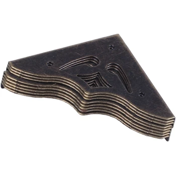 

35mmx35mm Gift Case Box Table Corner Brackets Protector Guards 8 Pcs