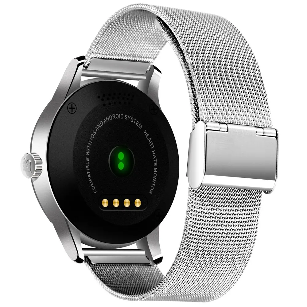 Смарт-часы для мужчин android водонепроницаемый кровяное давление K88H smartwatchbluetooth динамик сердечного ритма спортивные часы