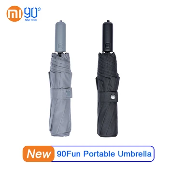 

Xiaomi Umbrella 90fun umbrella Windproof Waterproof Sun Protection Ultralight folding umbrella Men /Women Portable mini umbrella