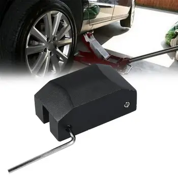 

Car Jack Pad Adapter Billet Anodized Black Aluminum Floor Jack Guard Vehicle Repair Tool Auto Accessories