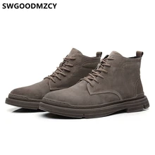 Ботинки-дезерты; Военная обувь; мужские ботинки; дизайнерская обувь из натуральной кожи; мужские ботильоны высокого качества; мужская повседневная обувь; zapatillas mujer