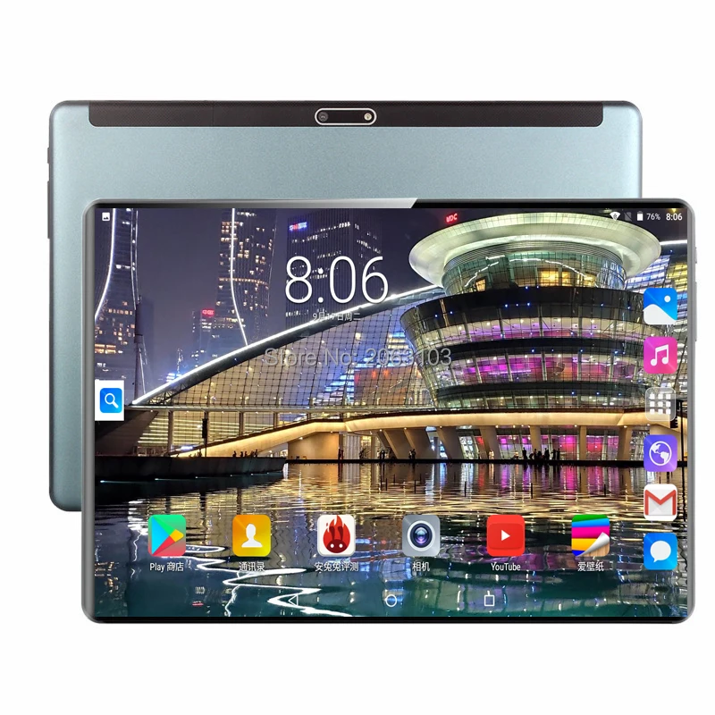 

Super Google Android 9.0 OS 10 inch tablet 4G FDD LTE Octa Core 8GB RAM 64GB ROM 1280*800 IPS Kids Gift Tablets 10 10.1