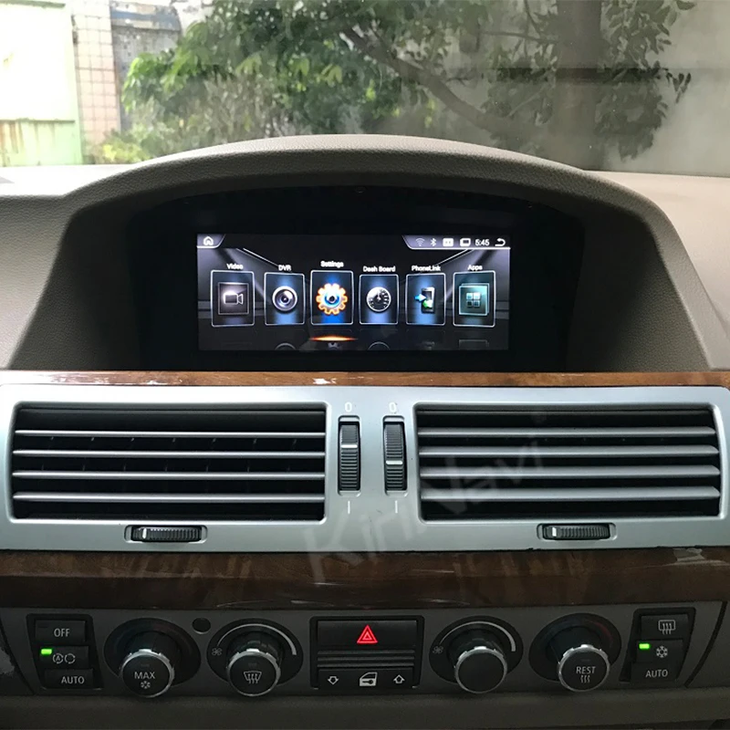 Best KiriNavi 8 Core 4+64G 8.8" 2din Android 8.0 multimedia car dvd player for BMW 7 Series E65 E66 automotivo head unit auto radio 5