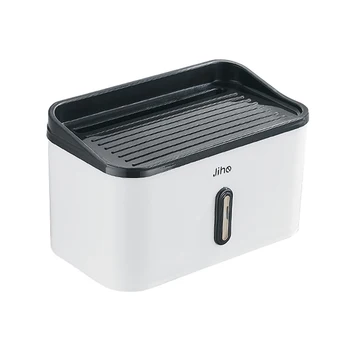 

Waterproof Kitchen Multifunctional Toilet Paper Holder Bathroom Supplies Home Office Large Capacity Phone Storage Punch Free