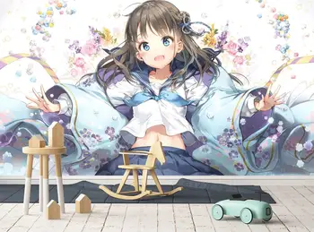 

[Self-Adhesive] 3D Flower Fairy 14433 Japan Anime Wall Paper mural Wall Print Decal Wall Murals