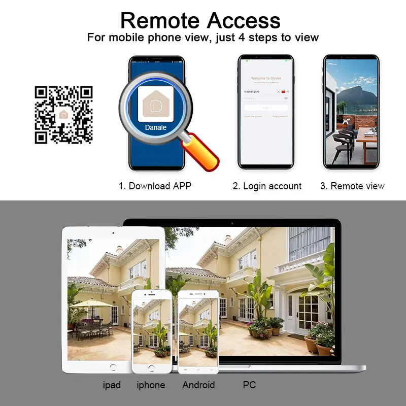 Детский спальный монитор 1080P Wifi IP камера 2.0MP погодозащитный Инфракрасный ночного видения безопасности видеонаблюдение беспроводная камера