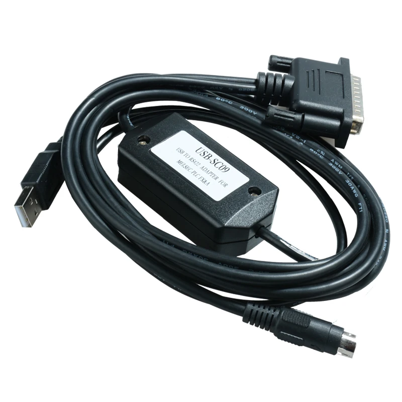 

USB-SC09 usb SC09 FX & A series PLC,usb sc09 Support WIN7 PLC CABLE