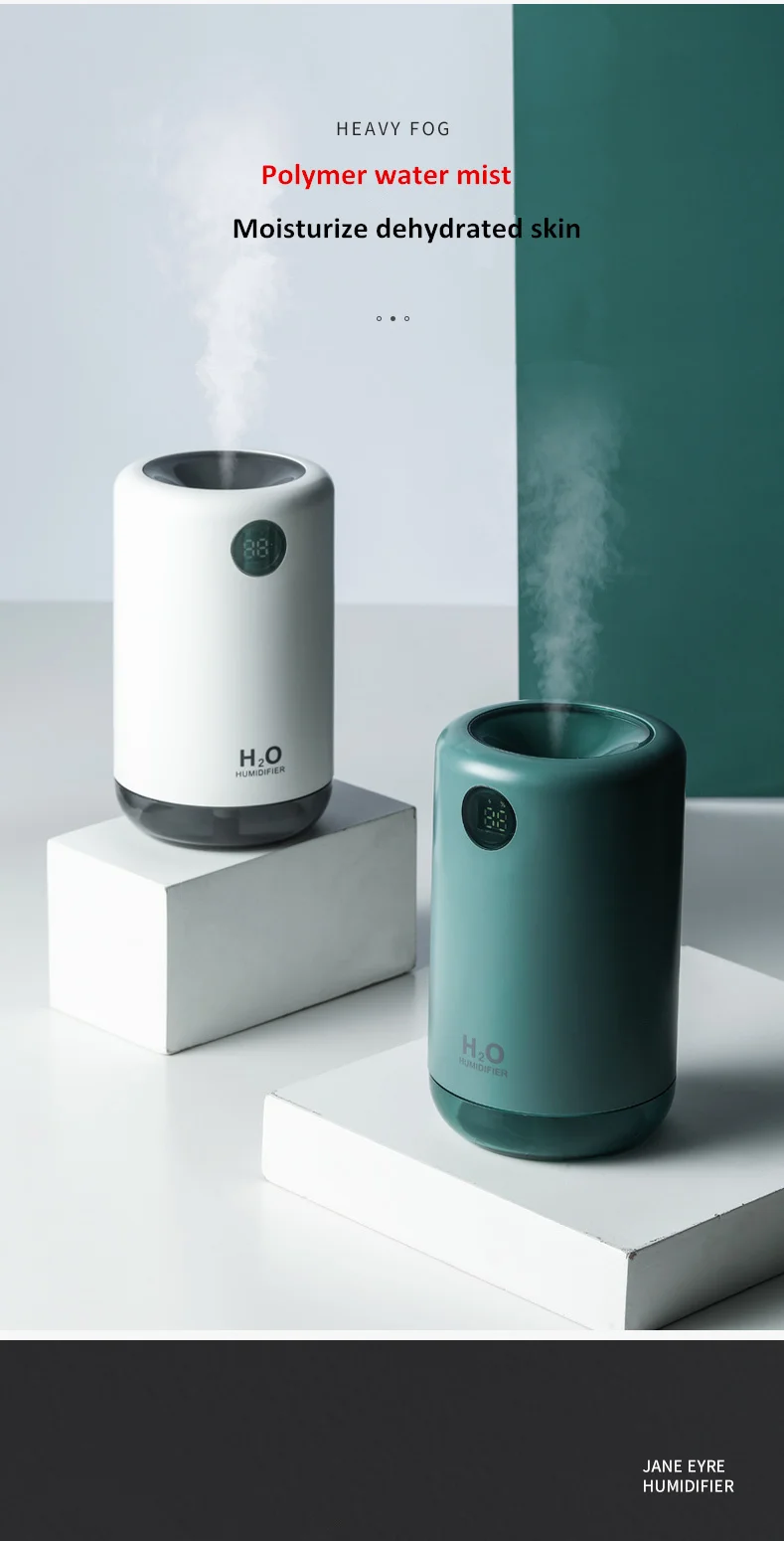 portátil com aroma, difusor de névoa, bateria