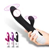 G Spot Dildo Rabbit Vibrator for Women Dual Vibration Silicone Waterproof Female Vagina Clitoris Anal Massager Sex Toys Shop 1