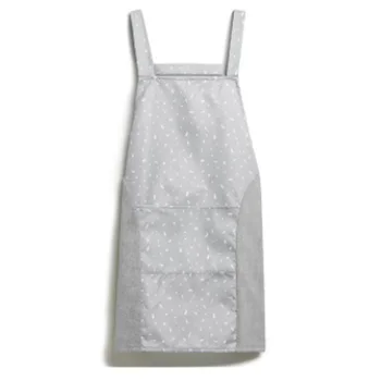 

Bib Apron with Pocket-2 Towels Stitched, Convenient and Adjustable, Japanese Style Design for Home Kitchen, Outdoor Grill, Resta