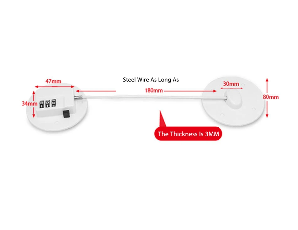 Child Protection Window Lock Stainless Steel