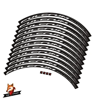 

35mm Bicycle Stickers for Bike Wheel MTB Road Bike Carbon Ring Wheelset Sticker Cycling Carbon Wheel Decals
