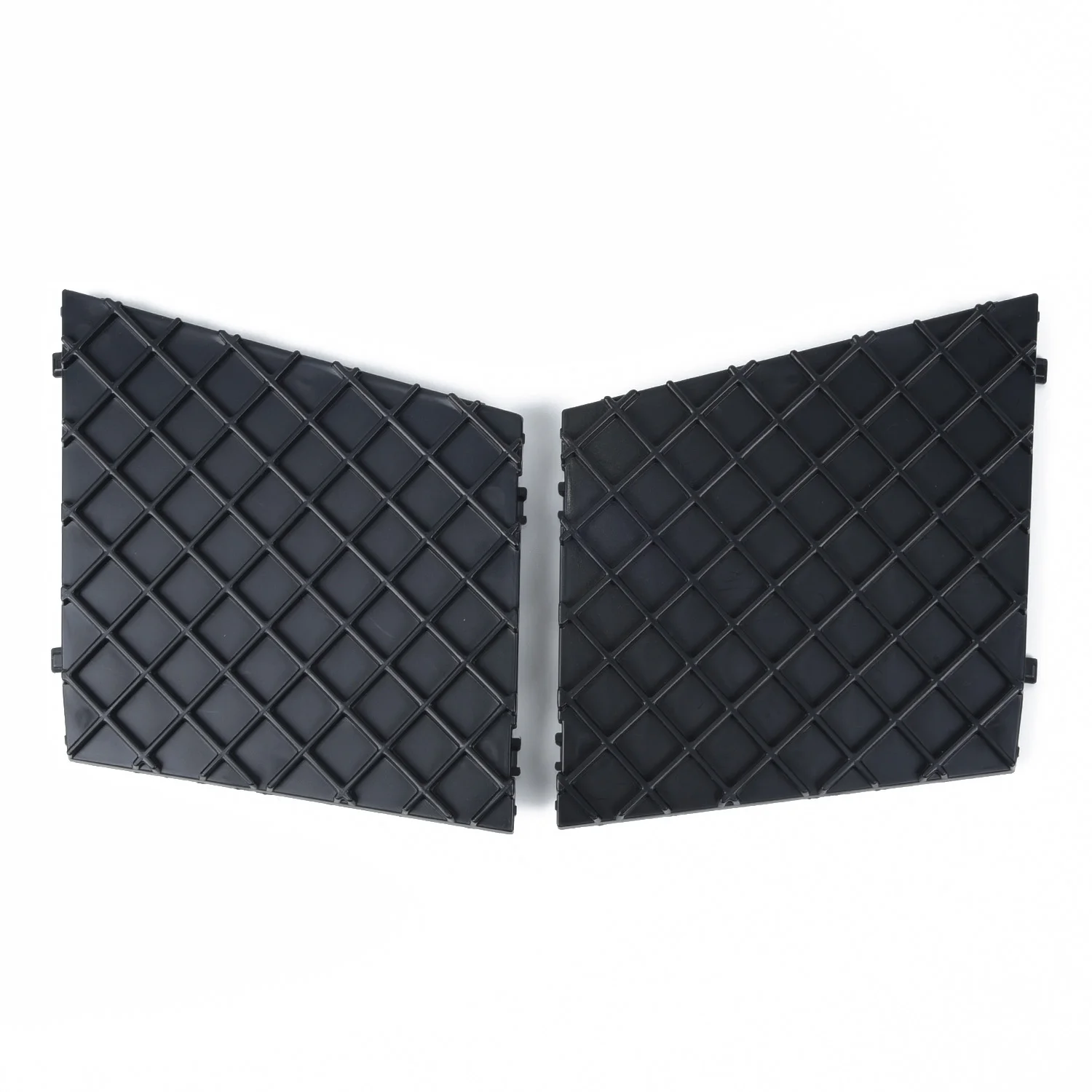 

M Sport Bumper Cover Grille Plastic 2pcs Front Mesh Grill Trim For BMW E60 E61 51117897184