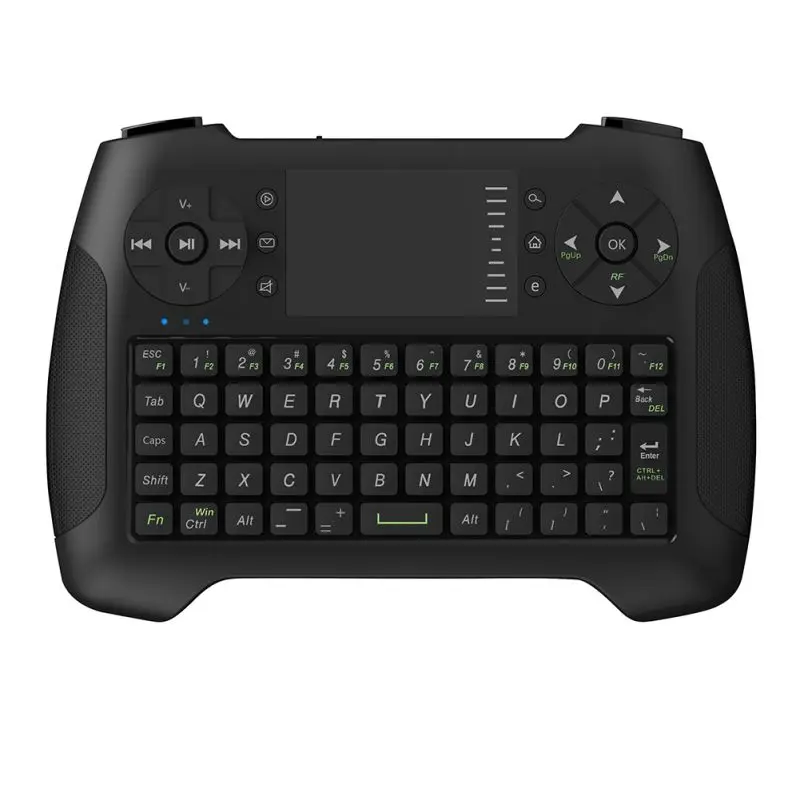 IPazzPort i8 2,4 ГГц Мини Беспроводная клавиатура Air mouse пульт дистанционного управления тачпадом