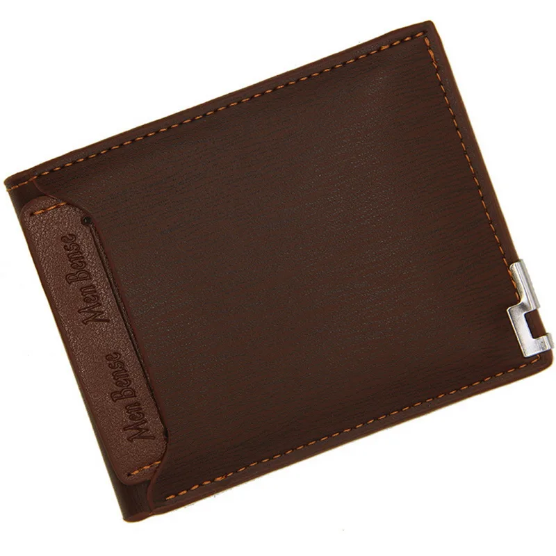 Litthing Vintage Men Leather Brand Luxury Wallet Short Slim Male Purses Money Clip Credit Card Dollar Price Portomonee Carteria