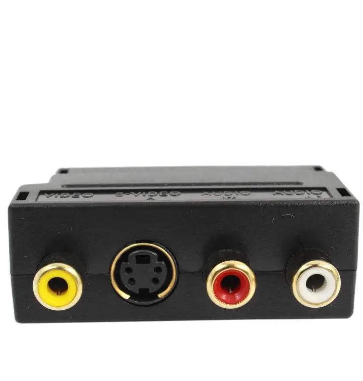 Адаптер LBSC RGB SCART штырь гнездо 3 RCA|Коннекторы и разъёмы| |