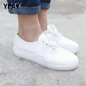 

YPAY Solid 925 Sterling Sliver Ankle for Women Foot Jewelry Inlaid Zircon Anklets Bracelets on Leg Personality Gifts YMA009