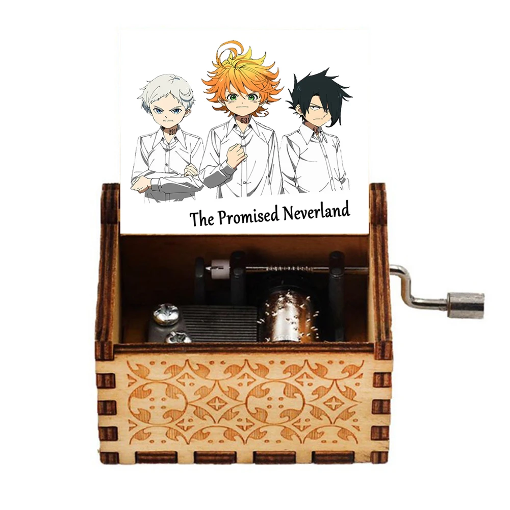 The Promise Neverland Music Box Anime Song Christmas New Year Gift  Edelweiss You Are My Sunshine Happy Birthday Halloween Totoro - AliExpress