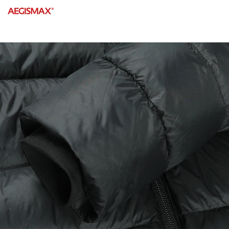 AEGISMAX Мужской Ультра-светильник 95% белый гусиный пух 800FP пуховая уличная походная теплая пуховая куртка