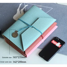 17*24 см классический ретро Блокнот из искусственной кожи Блокнот Журнал Sketchbook A5 план связующий Дневник Школьные офисные принадлежности канцелярские товары