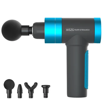 

7200RPM Massage Tool Percussion Massager Sport Muscle Relaxing Therapy USB Chargeable Pain Release Switch Head