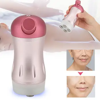 

Roller EMS Micro-Current Machine Face Lifting Wrinkle Removal Blue Light Phototherapy Massager Skin Vacuum l