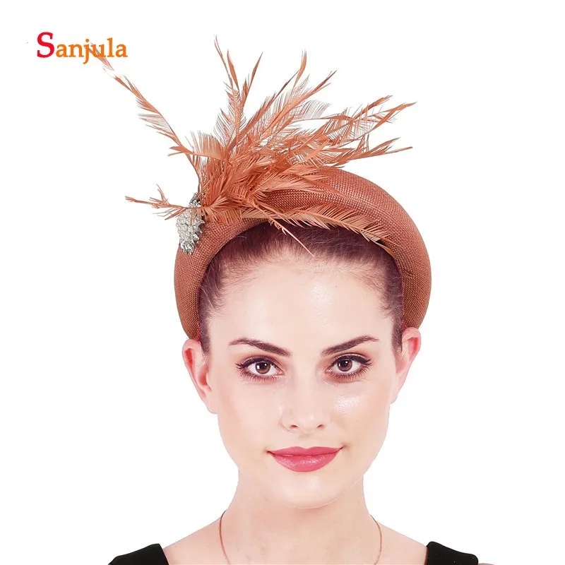 Женские аксессуары для волос с перьями свадебные волос|Свадебные головные