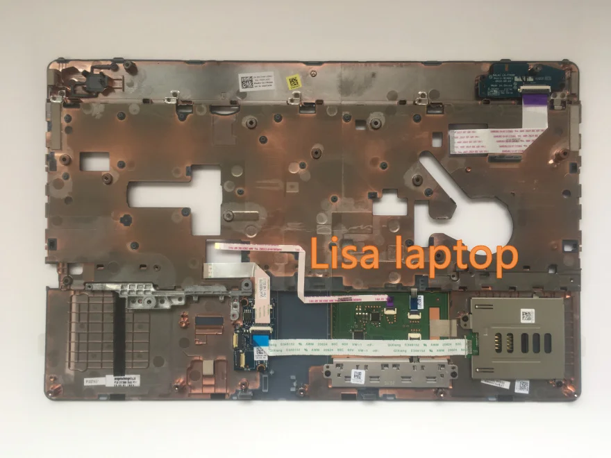 Для Dell широта E6530 палмрест Сенсорная панель сборка w/считыватель смарт-карт NKTMW