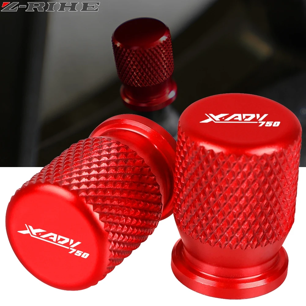 

Motorcycle Accessorie Wheel Tire Valve Stem Caps CNC Airtight Covers For Honda XL600LMF XADV750 XADV X-ADV 750 2017 2018 2019
