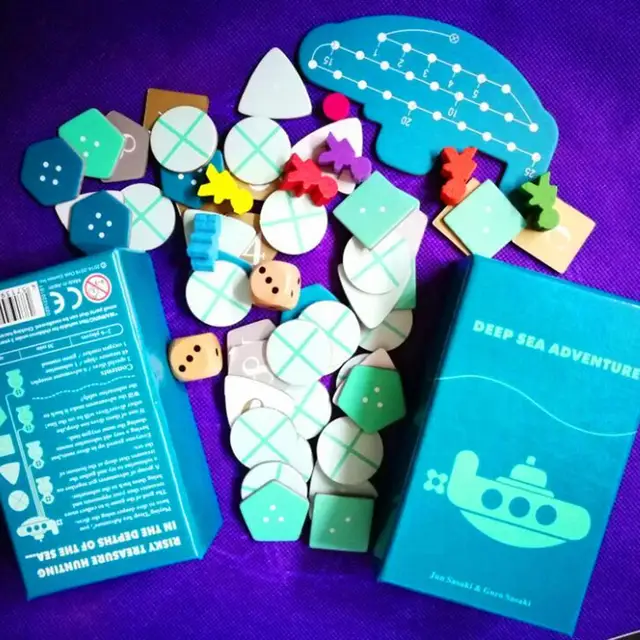 Undersea Adventure Board Game Children Kid Durable Personality Expanding Thinking Interactive Funny Toy English Version 2