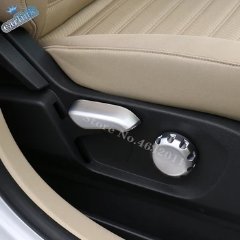 

For Ford EDGE 2015 2016 2017 ABS Matte front seat adjustment knob button switch cover trim hoods accessories car styling 4pcs